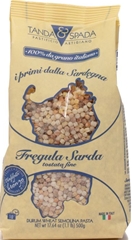 6 pezzi di Fregula Sarda tostata - pasta di semola di grano duro, tipico Sardo